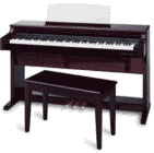 Grand Piano Ensemble Mark 12 V2, Mahagoni Rot Poliert